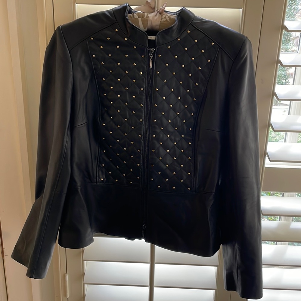 Genuine leather jacket WHBM LP